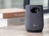 Proyektor ASUS ZenBeam Latte L1 dengan Bentuk Silindris