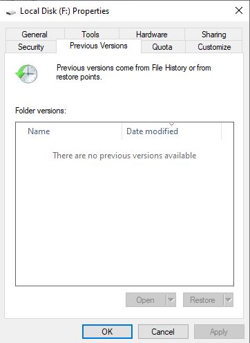 Mengembalikan Data yang Terhapus Dengan Fitur Restore Previous Version